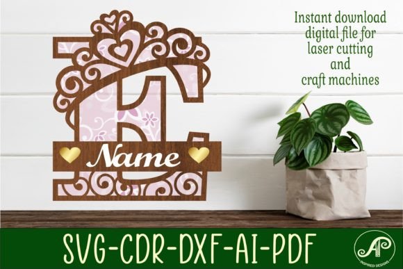 Crown Capital Monogram Letter E SVG Design