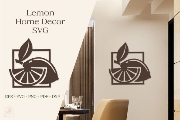 Lemon Home Decor SVG: Fresh Design for Every Project