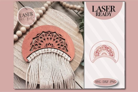 Macrame Wall Hanging SVG for Laser and Craft Cutting